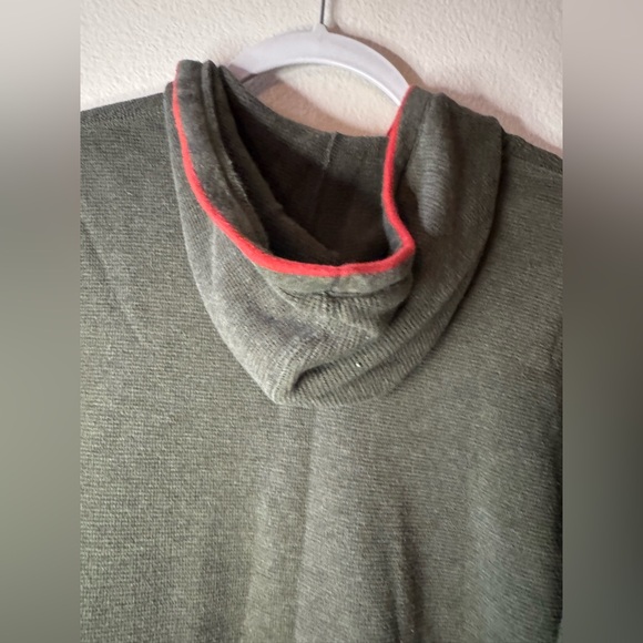 Polo by Ralph Lauren Charcoal Hoodie with Red Accents - Picture 5 of 6